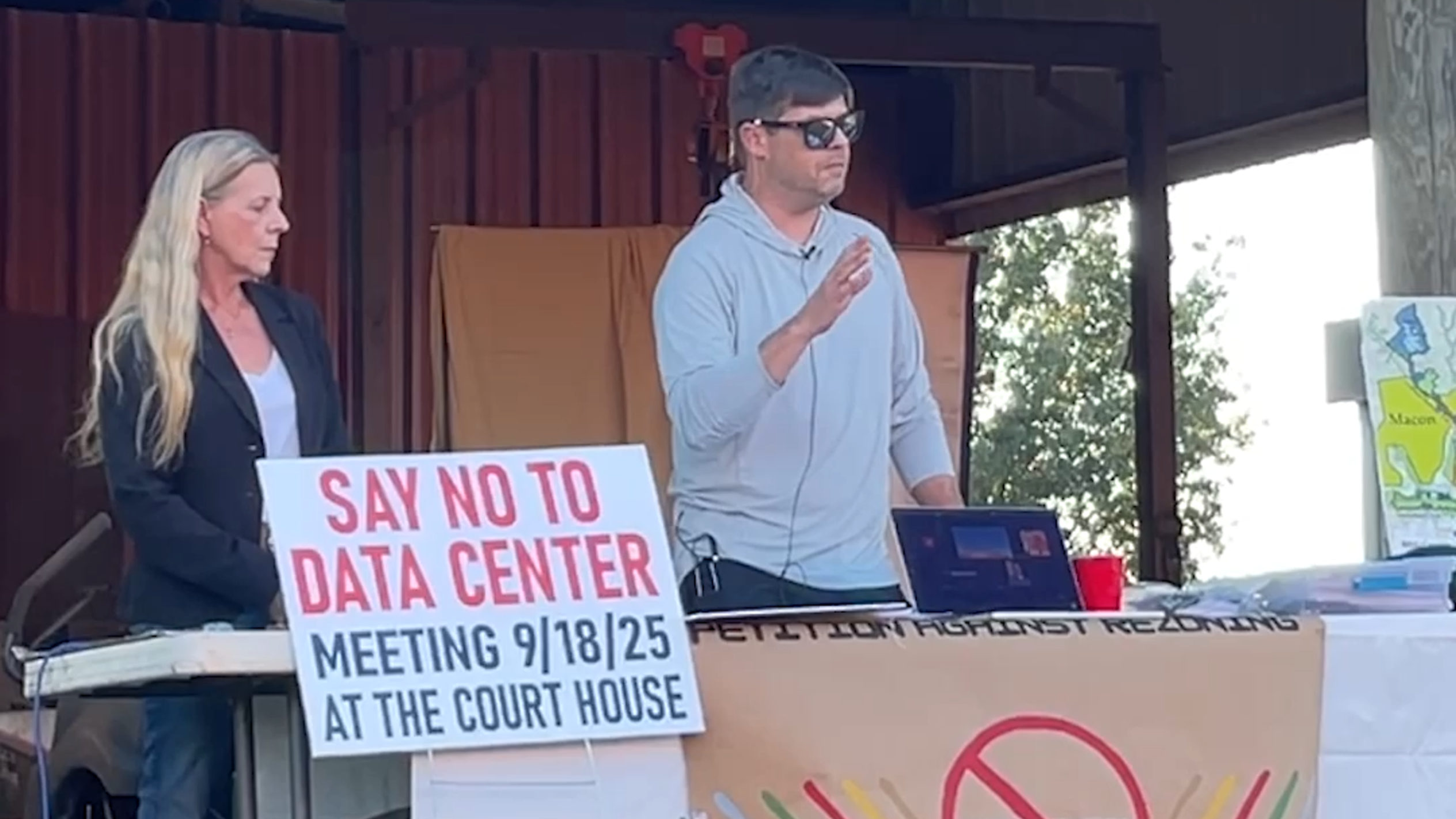 Opponents of Twiggs County proposed data center organize ahead of Thursday’s county commission decision