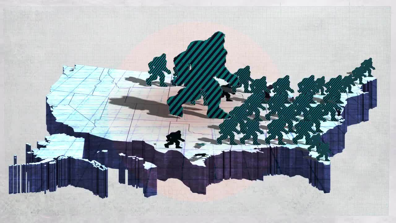 The origins of the legend of Bigfoot