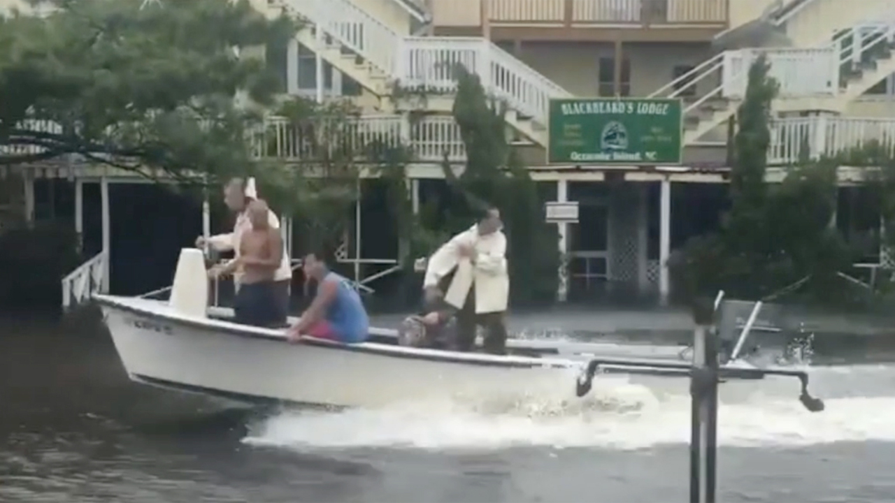 Hurricane Dorian picks up speed as it continues moving away from North Carolina’s coast
