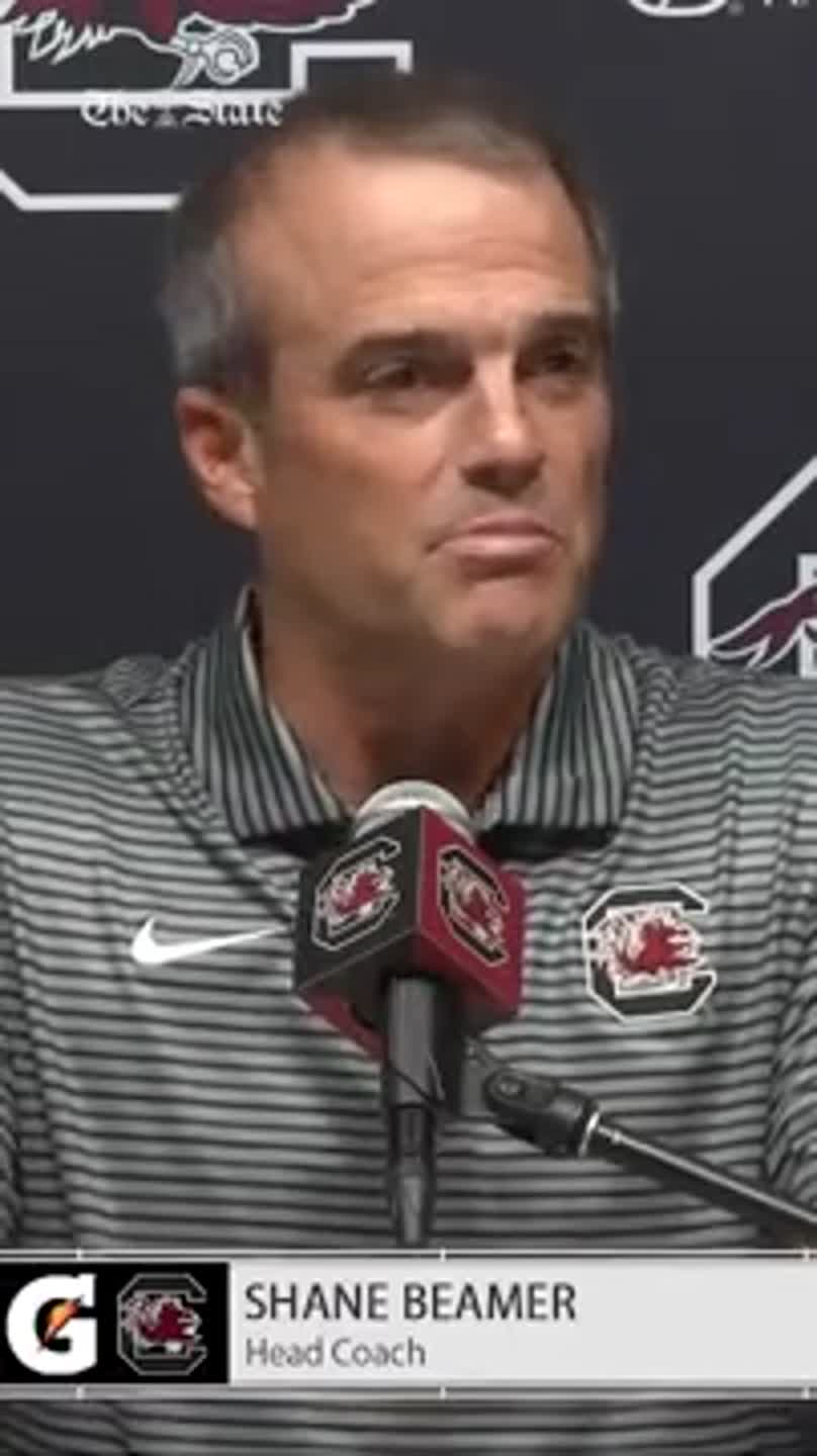 Beamer understands frustration, but wants fans to celebrate players