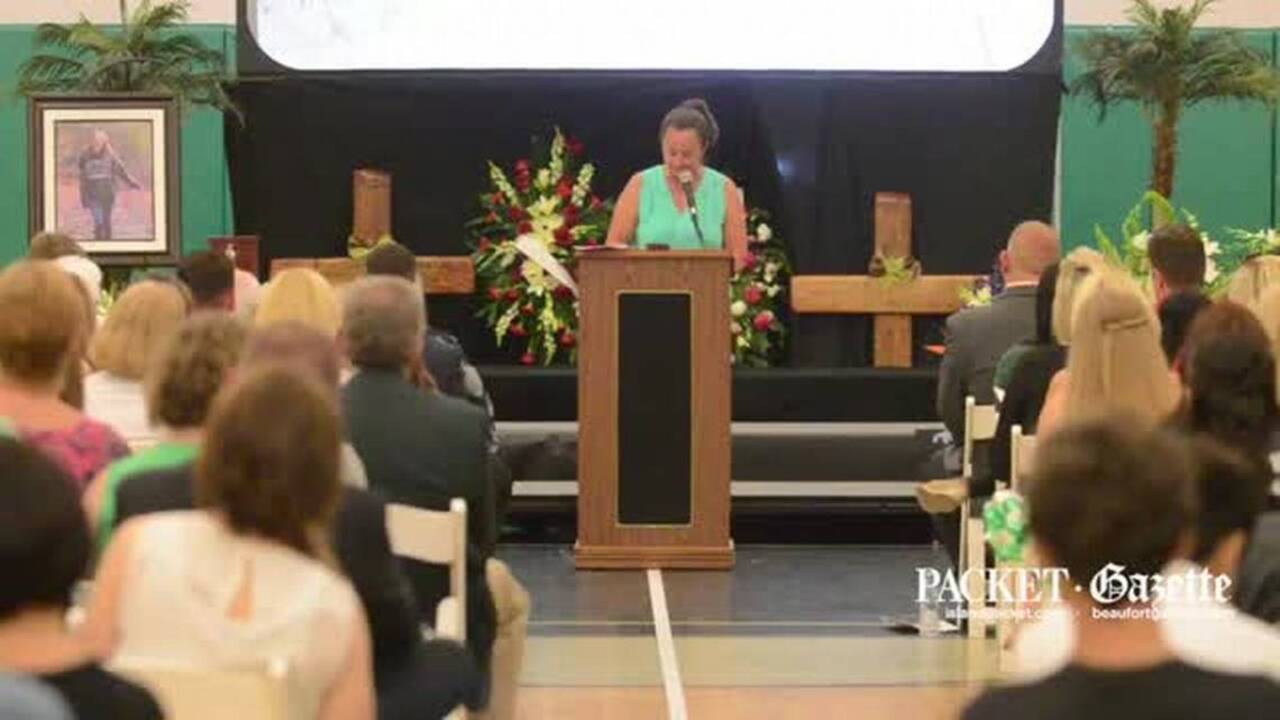 'I don't think she realized how beautiful she was, inside and out': Mother shares memories of daughter at memorial service