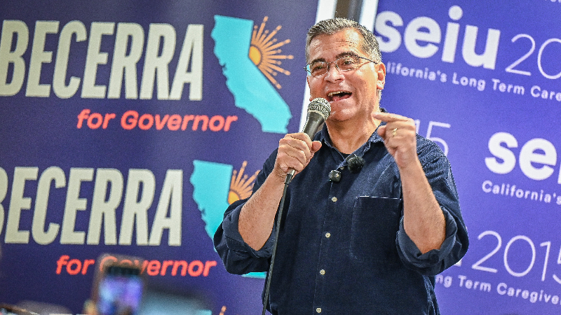 Becerra makes another trip to Fresno on his final push before the primary