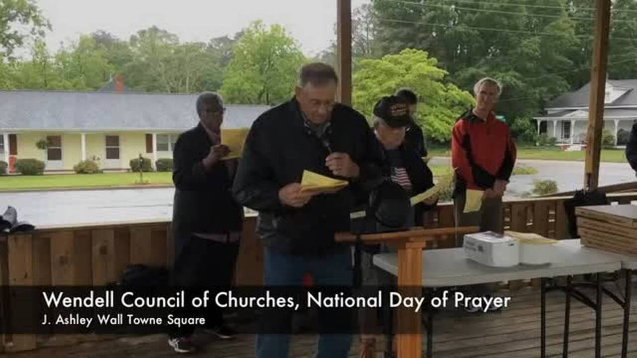 Wendell observes National Day of Prayer