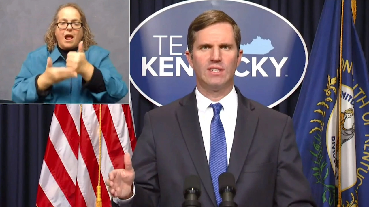 Beshear celebrates beginning of COVID-19 vaccinations in Kentucky nursing homes