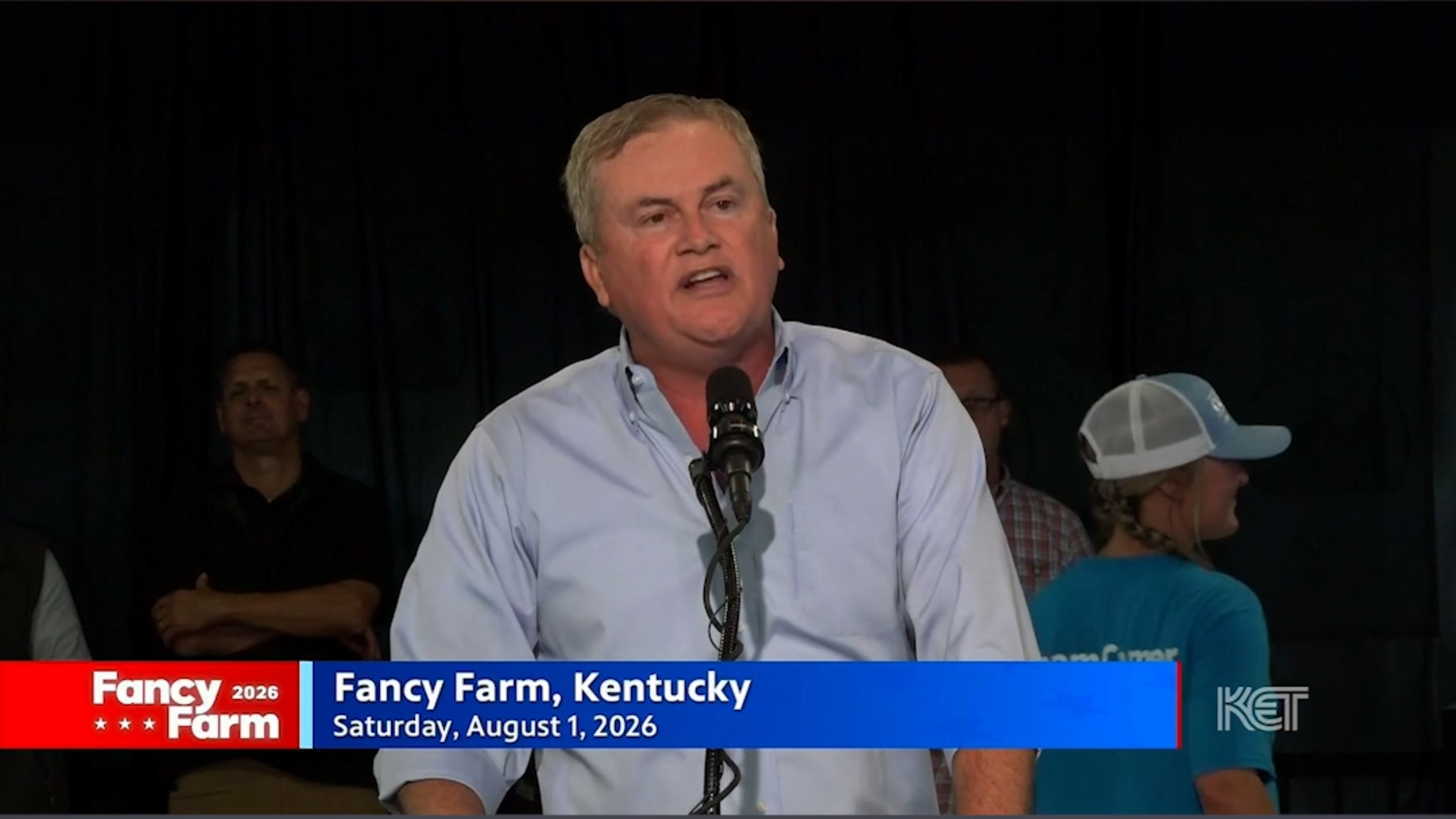 US Rep. James Comer speech at Fancy Farm 2026