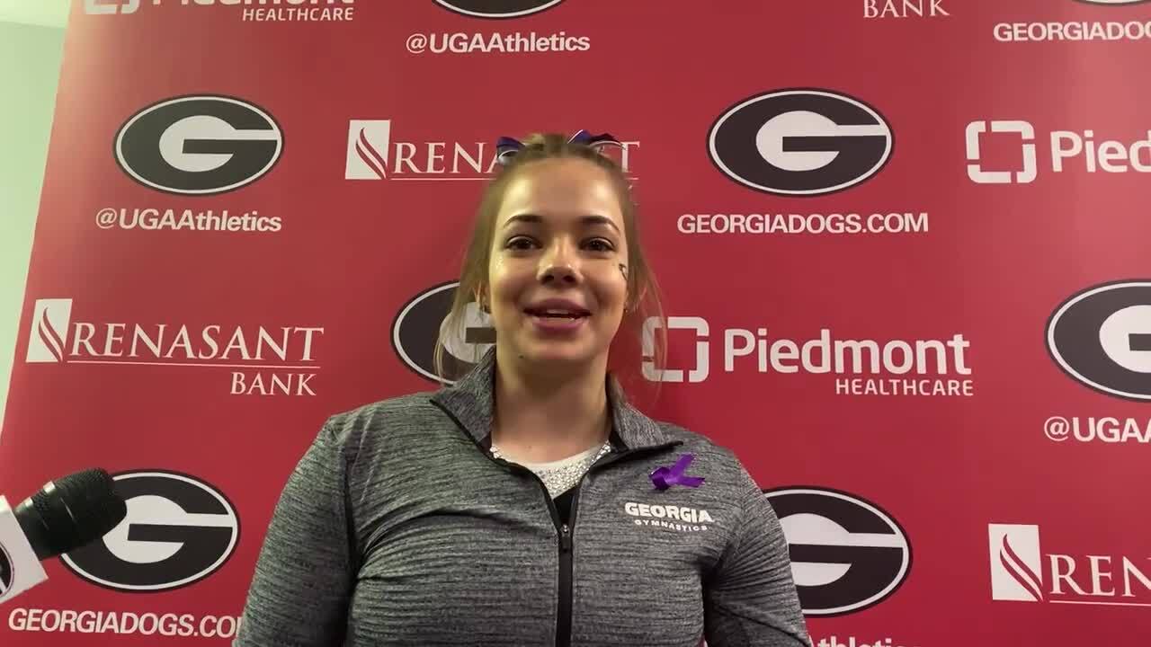 GymDog Marissa Oakley reacts to big win over Auburn