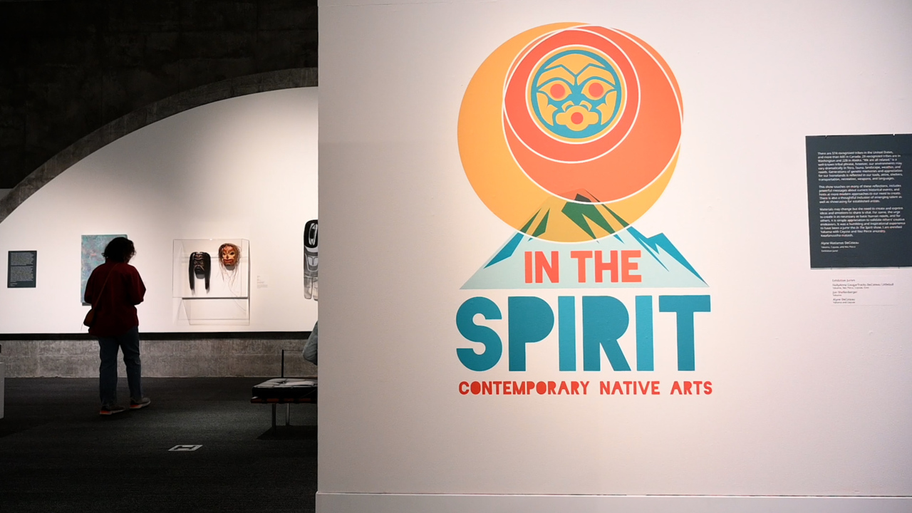 See In the Spirit, an annual art show that highlights Native American artists, at the Washington State History Museum