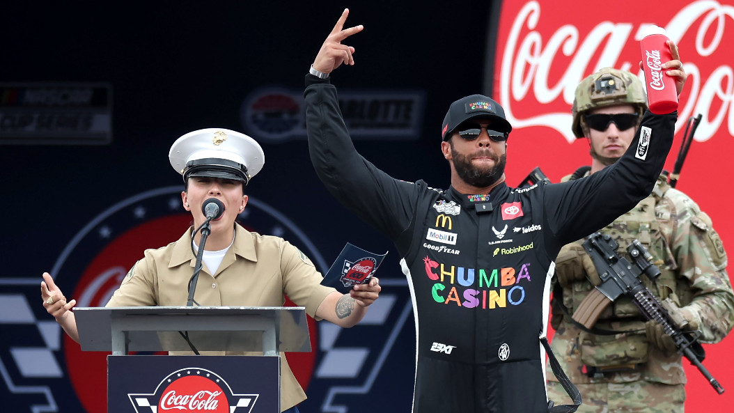 Queen's Grant girls' coach Kendria Holmes counts NASCAR's Bubba Wallace as near family