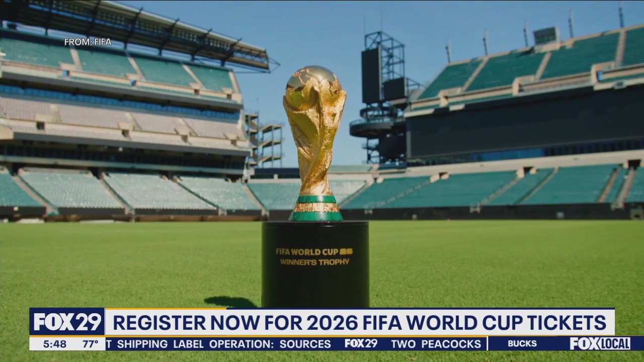 FIFA World Cup ticket registration now open