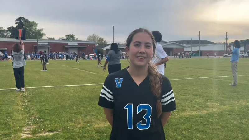 Jordyn Raynor plays flag and tackle football and talks about why she loves both.