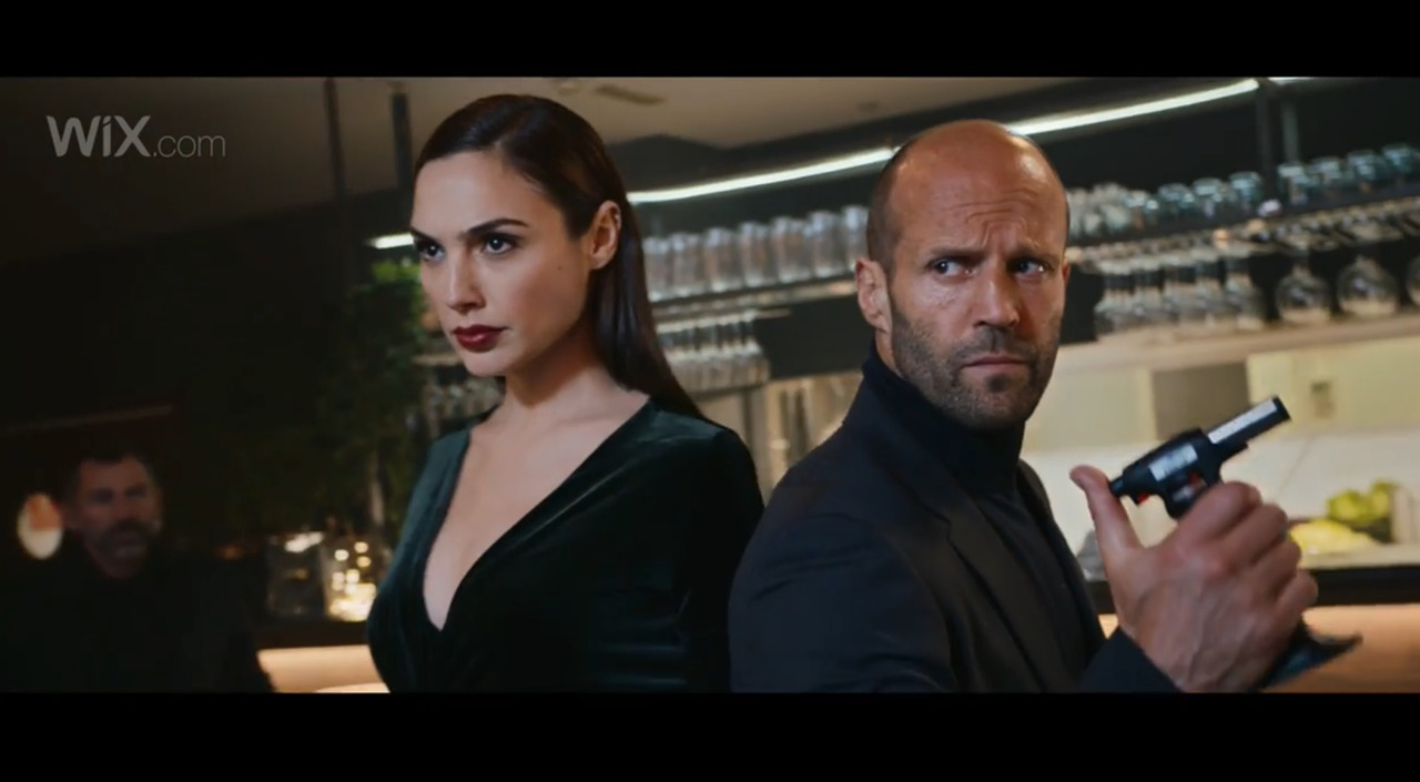 Wix.com: Jason Statham & Gal Gadot
