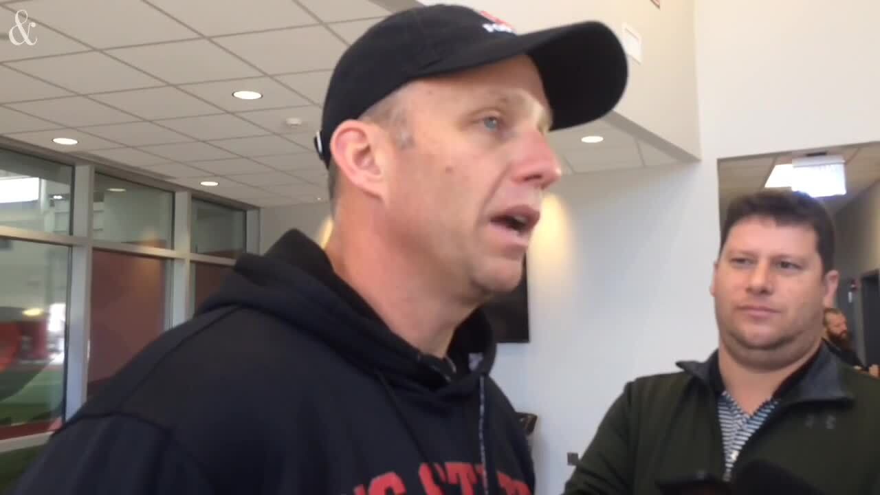 NC State's Dave Doeren on team's defense, backup QB Matt McKay and more