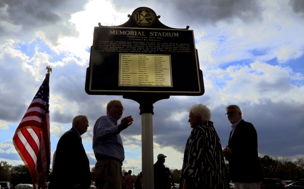 Video: City unveils memorial marker honoring service members killed during World War I