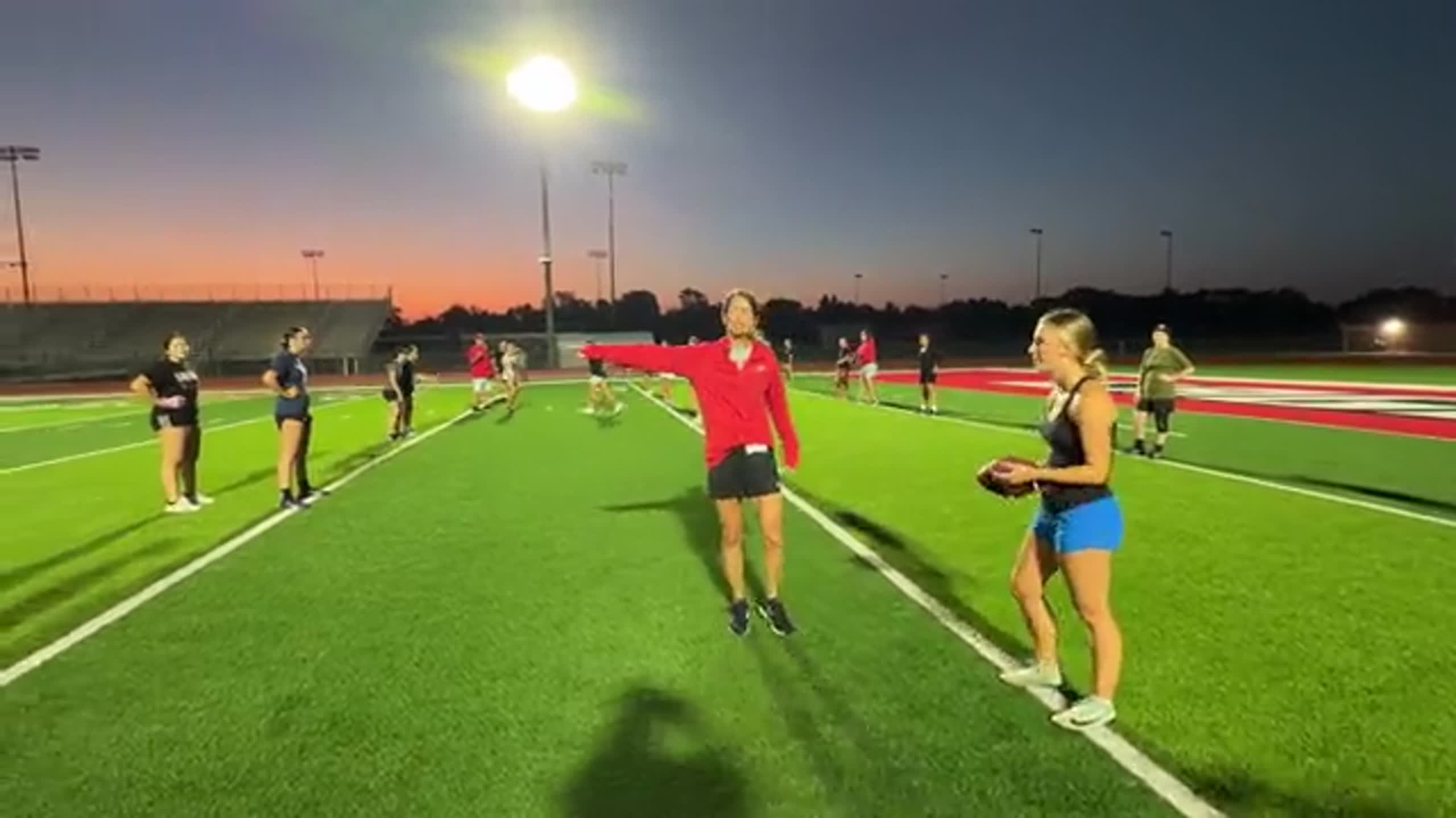 Girls flag football begins at Kansas high schools
