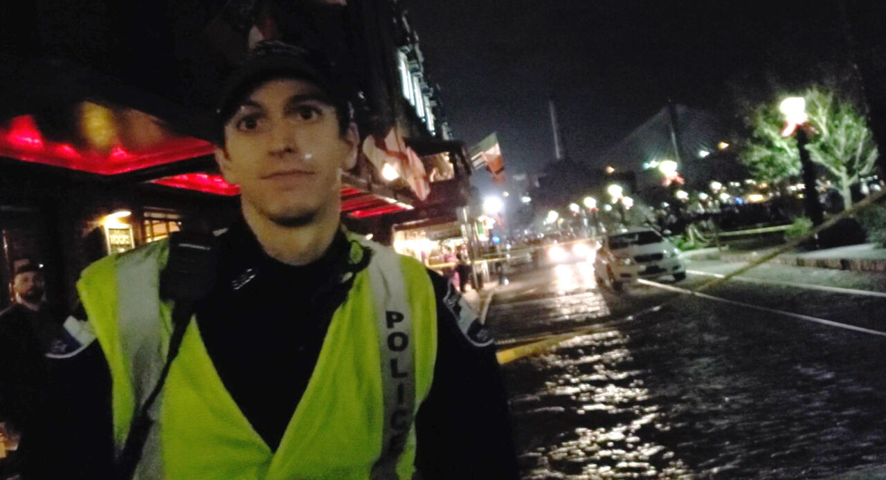 Scene where Savannah man died on River Street while in police custody on New Years