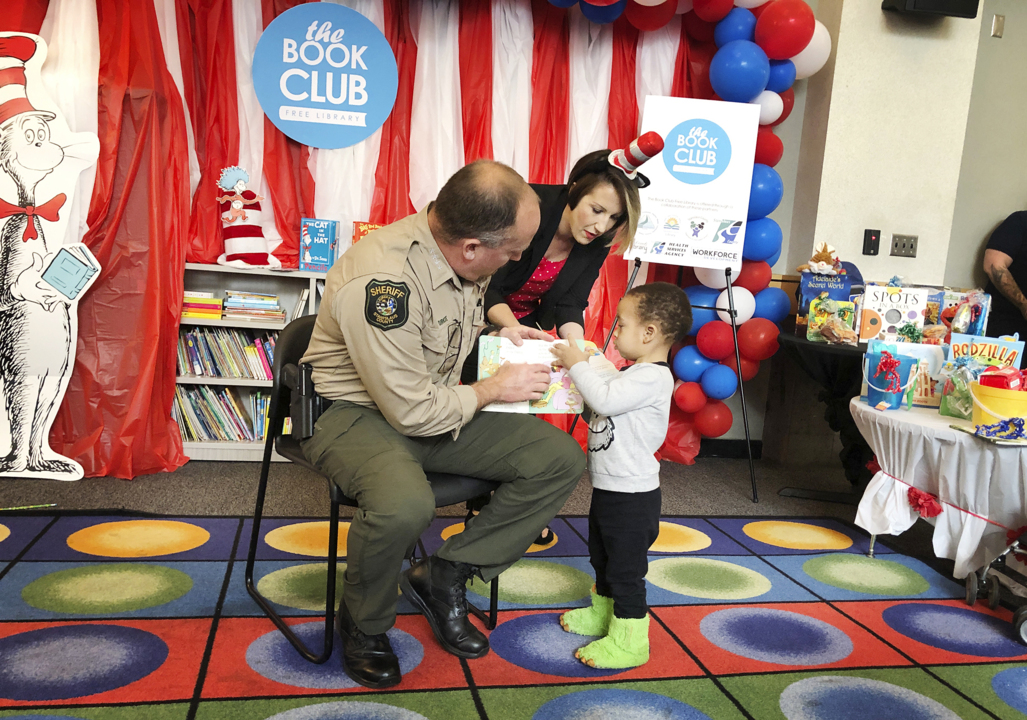 Stanislaus County opens ‘books for keeps’ library in lobby of Hackett Road facility