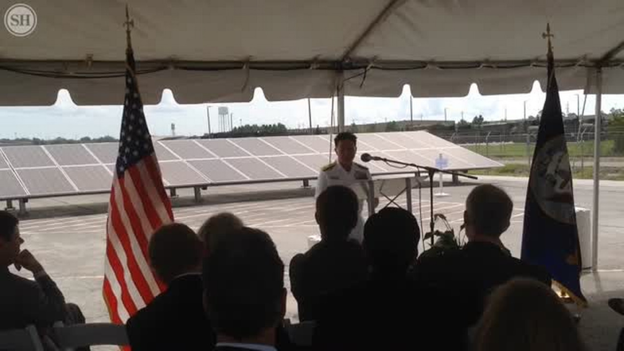 Gulfport Seabee base generates solar power