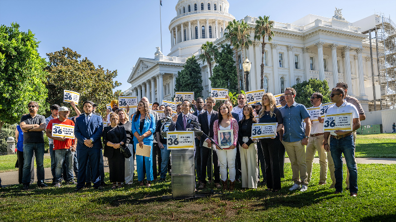 See Elk Grove Mayor, Sacramento District Attorney and community members support Prop 36