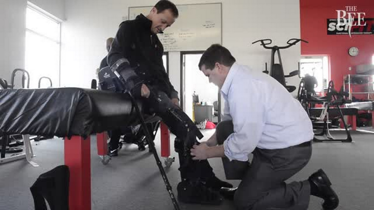 Video: Kickstart assists stroke, spinal cord patients with getting life back on track