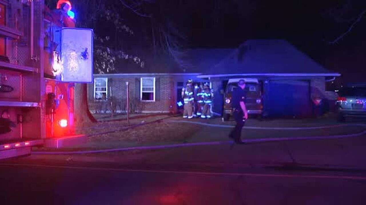 Smoke from garage fire damages Overland Park house (Video) | Kansas ...