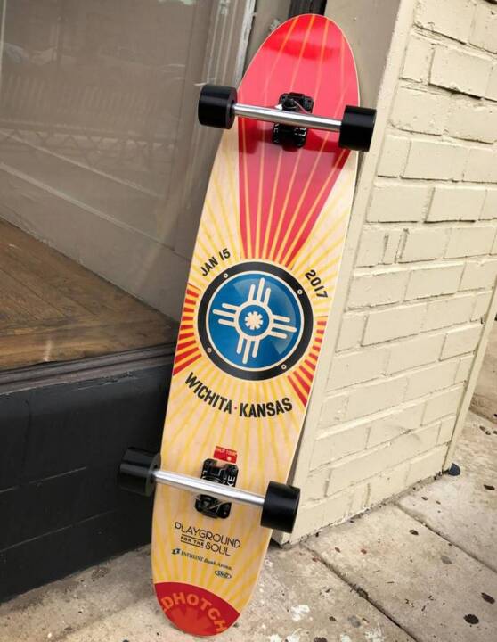Sheriff's officers can't stop laughing about skateboarding dog