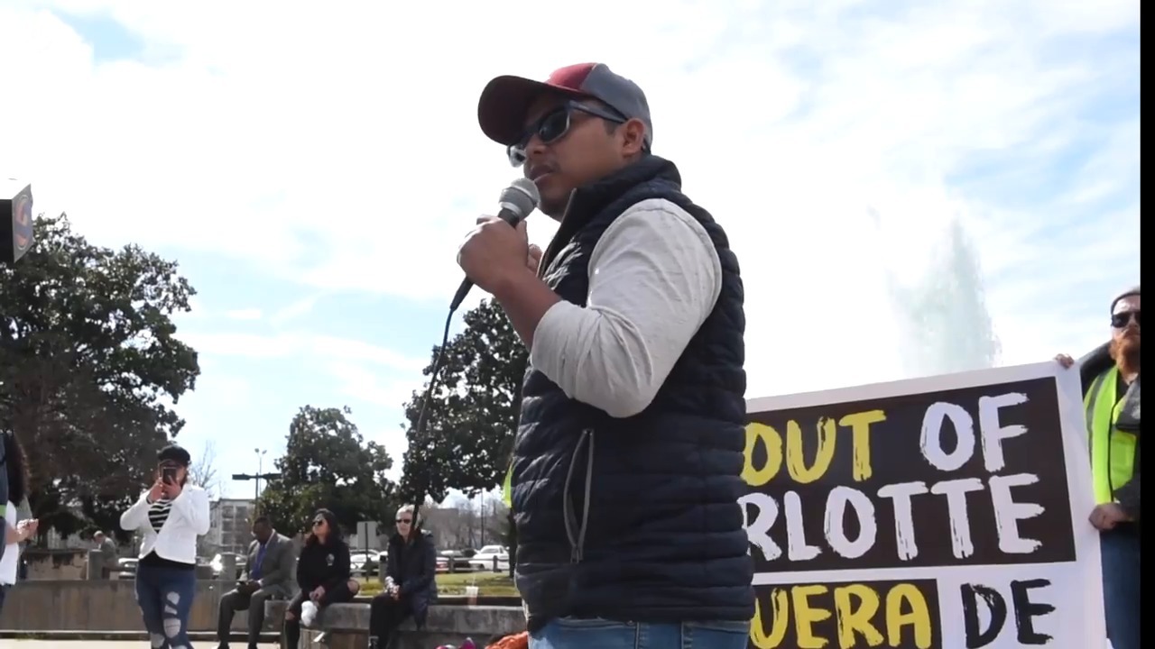 Immigrants and supporters call for end of ICE