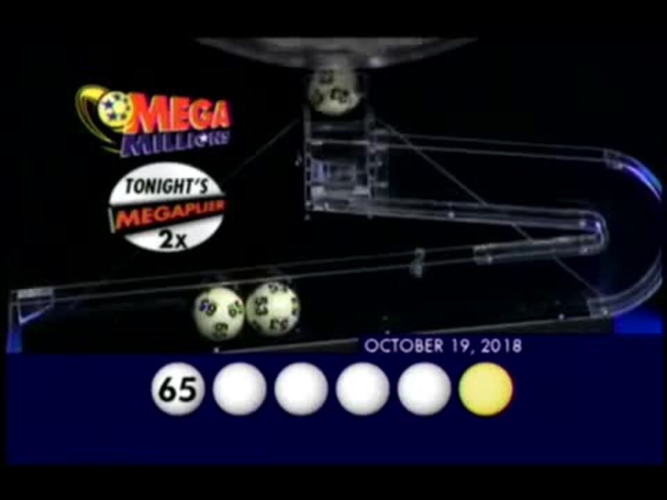 Mega Millions drawing for Oct. 19, 2018