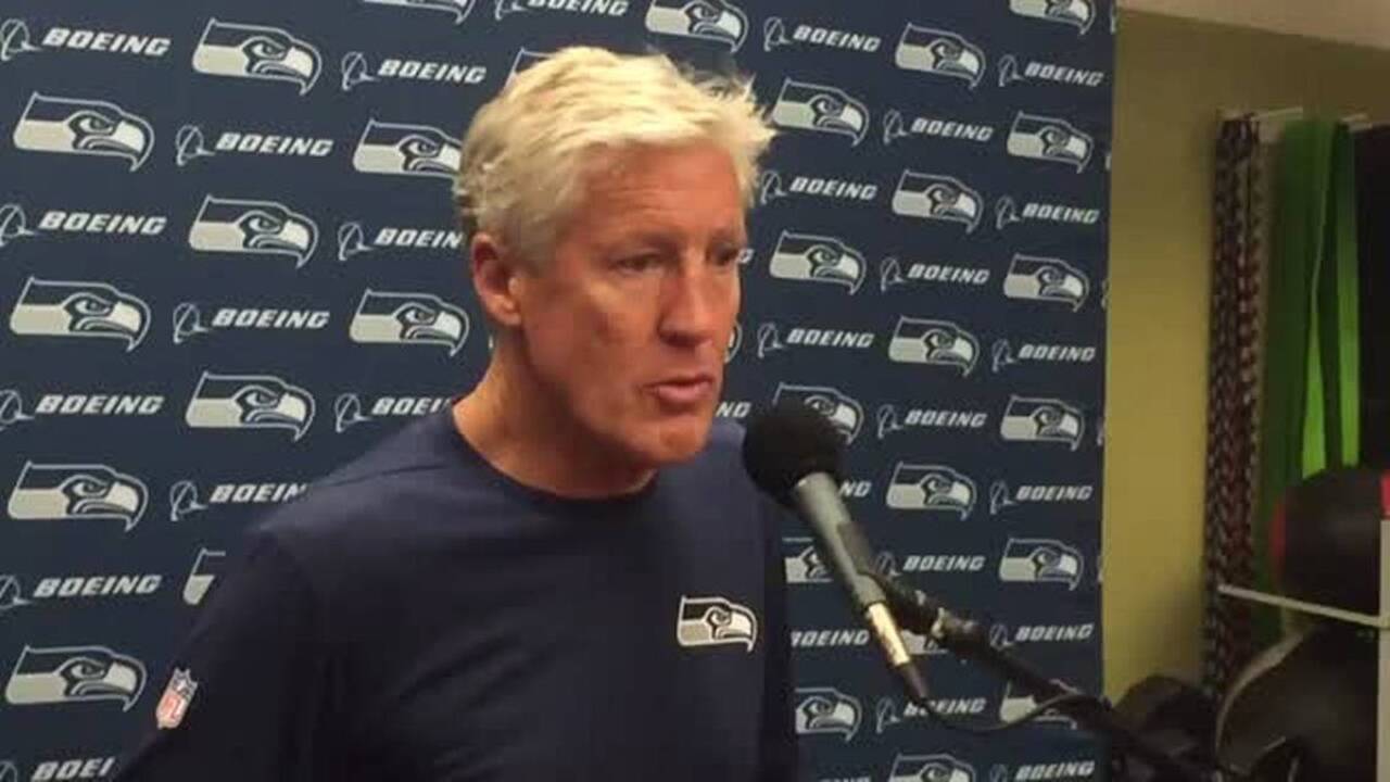Pete Carroll on Seahawks' tough cut decisions, more