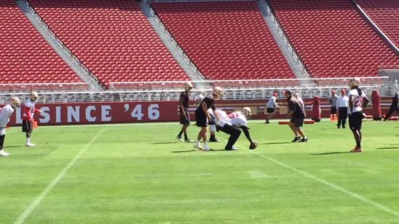 Colin Kaepernick mainly a practice observer