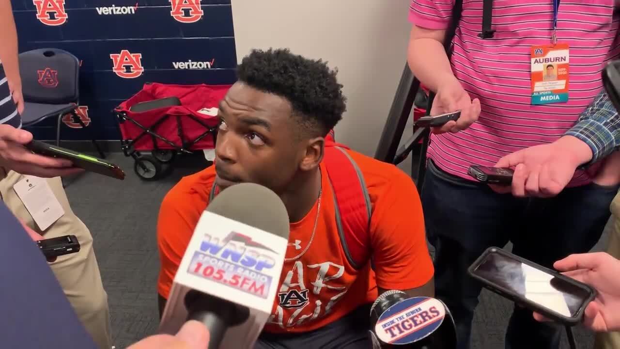 Auburn receiver Seth Williams happy to be back to full speed