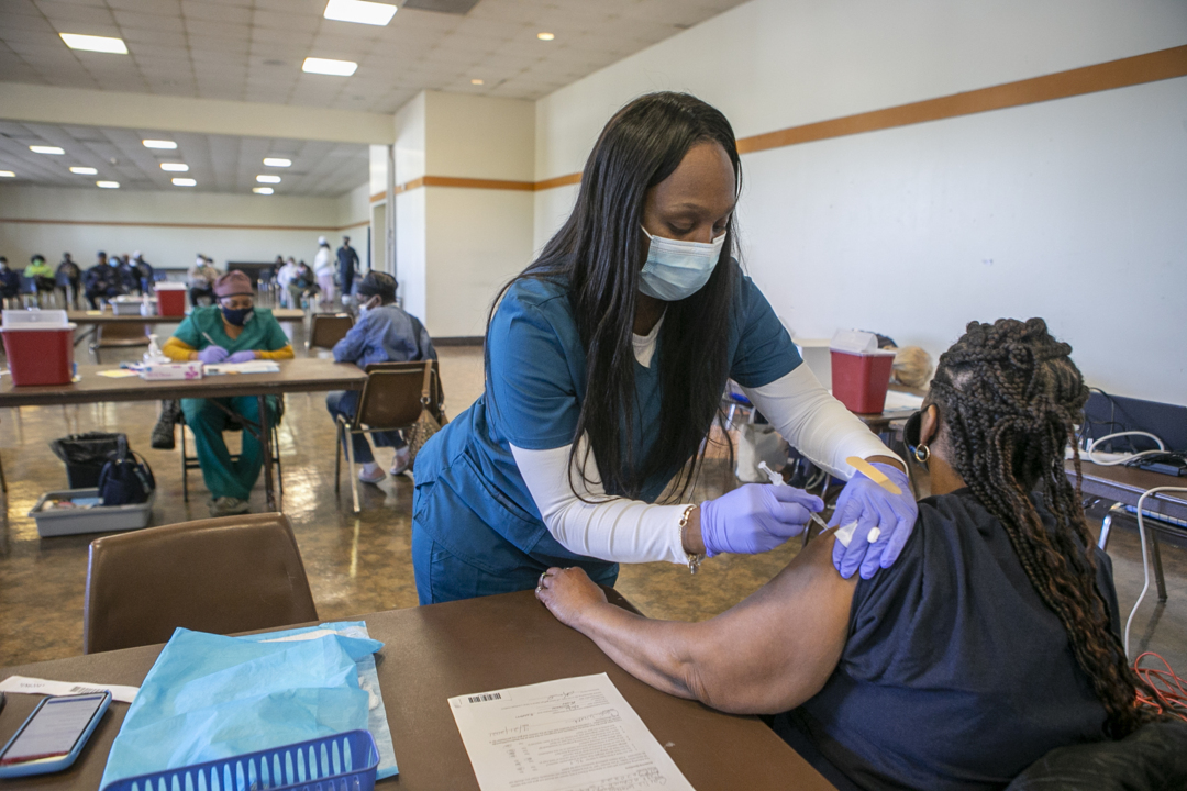 East Side Health District Covid-19 vaccine clinic