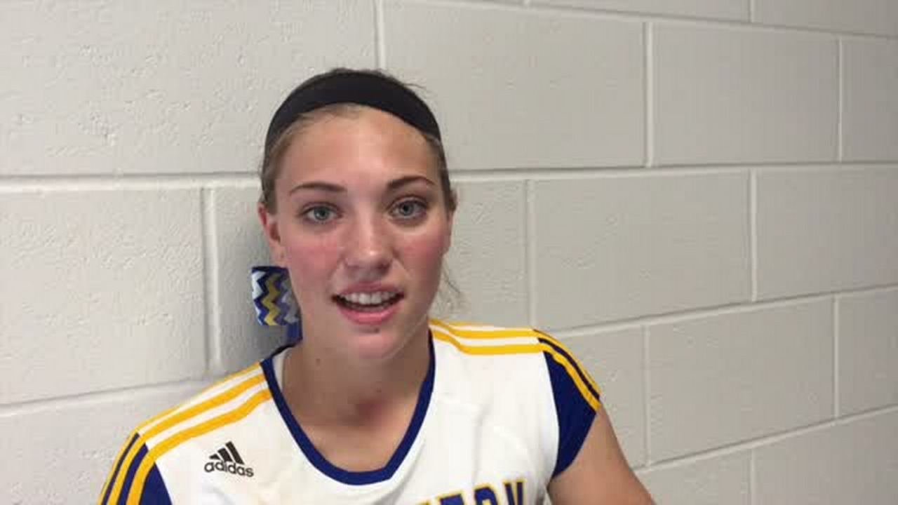 Princeton's Taylor Carroll on the Bulldog's playoff win