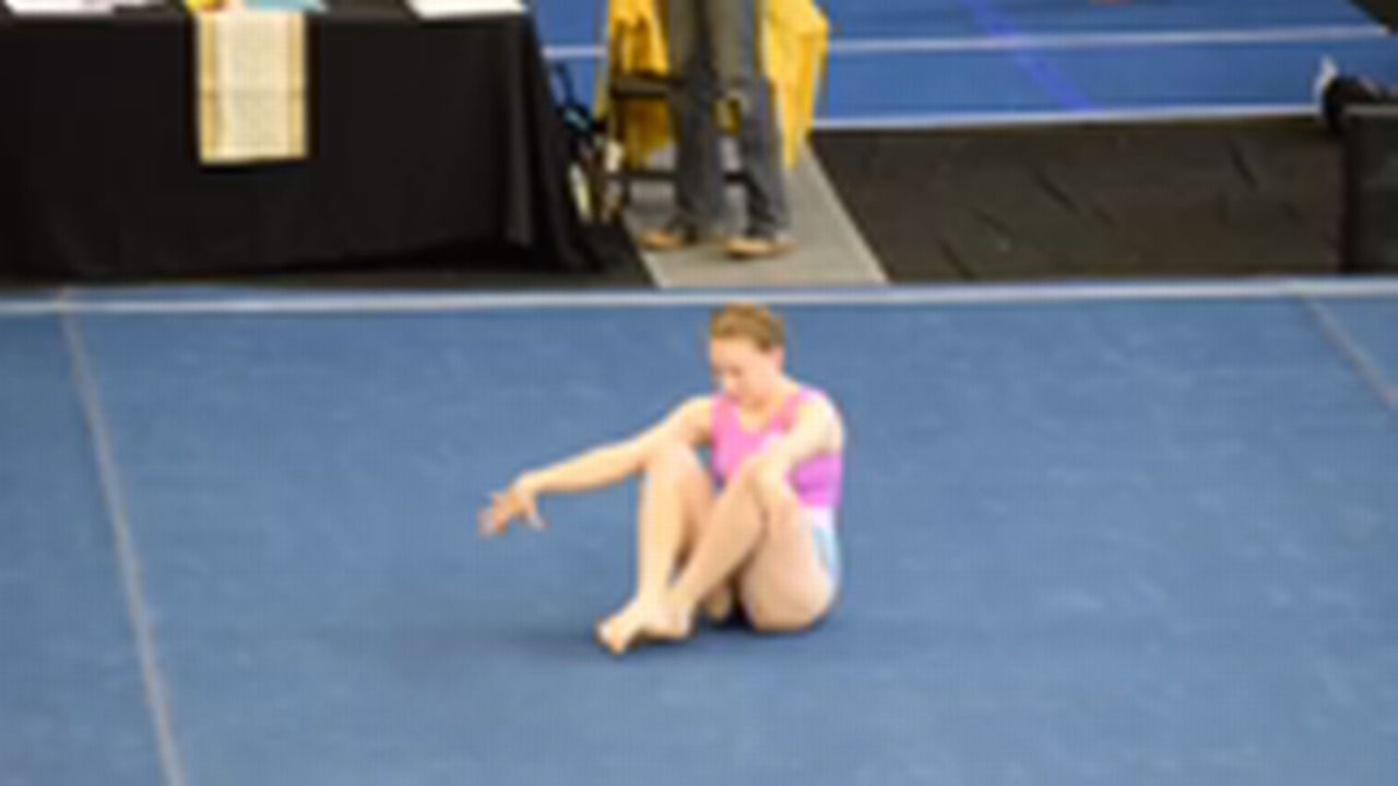 Watch Fort Mill gymnast Jessica Meyer perform her routine in the AAU Southern Regionals