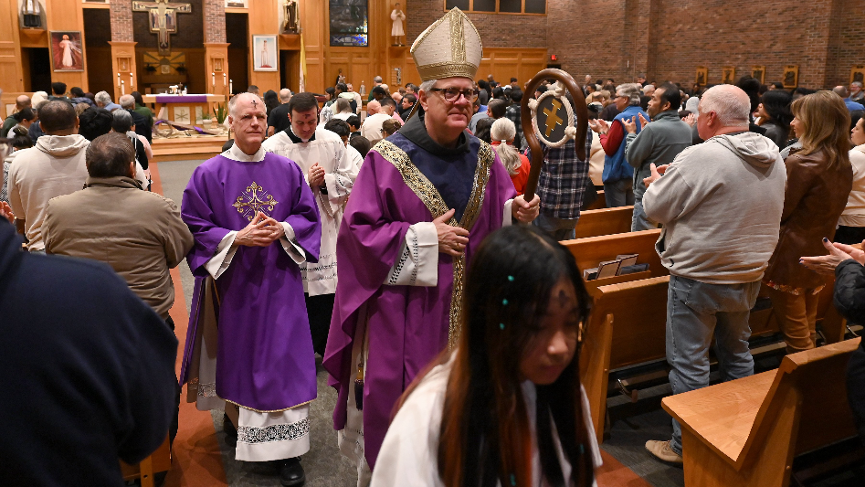 "It's incumbent of the church to constantly proclaim the dignity of every human person," Bishop Martin