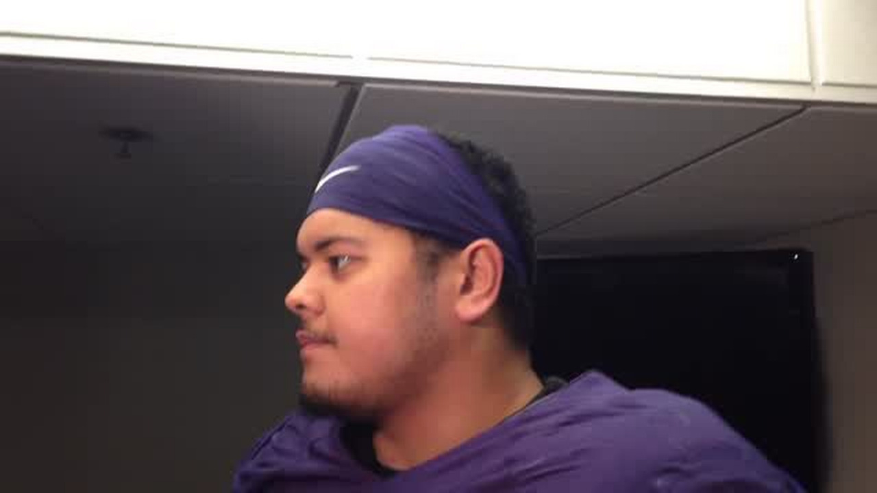 VIDEO: Lineman Siosifa Tufunga previews UW game against Oregon