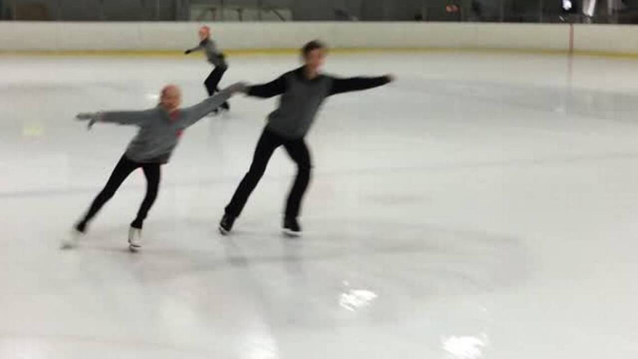 Magic begins when the skates of this dancing duo hit the ice