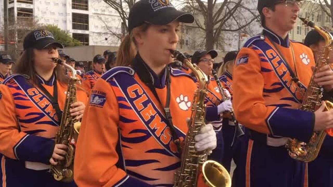 Clemson celebrates championship team with parade