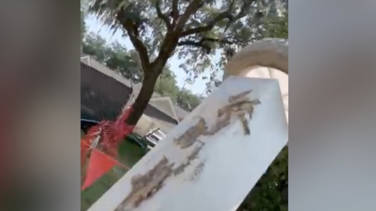 Homeowner uses magnetic sweeper and finds out why his family has gotten flat tires