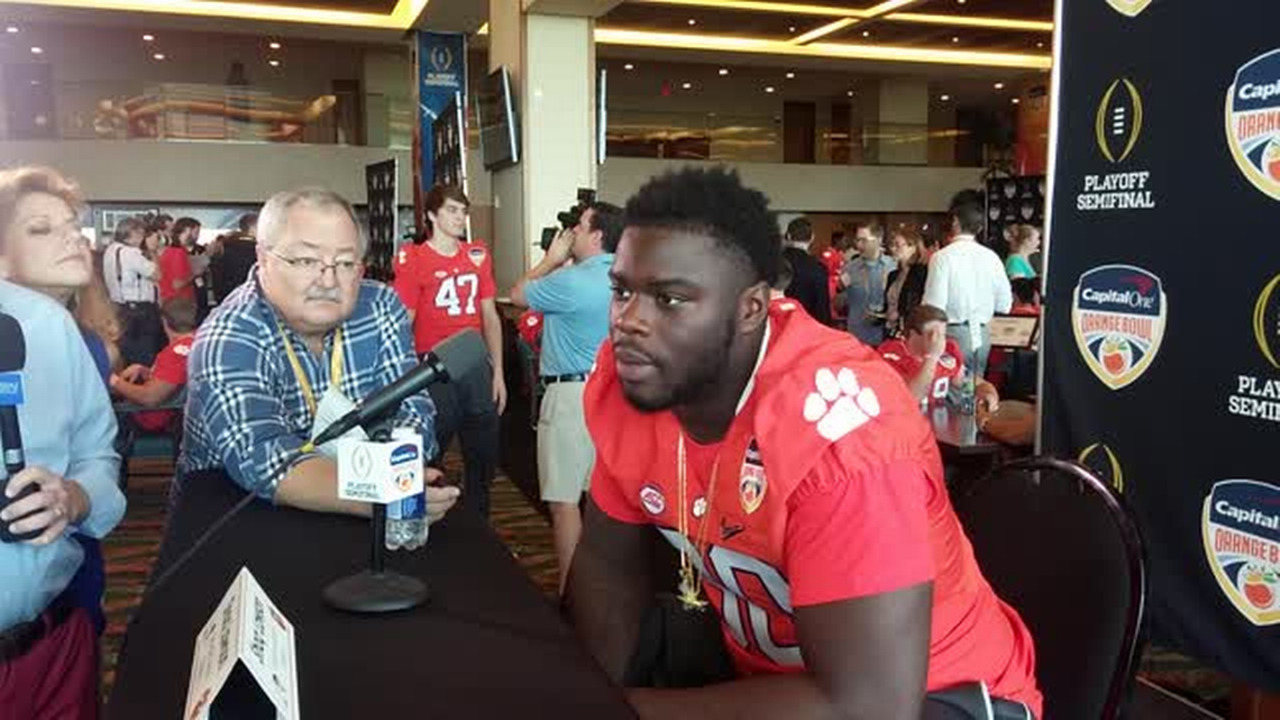 Video: Clemson's Shaq Lawson speaks at Orange Bowl media day
