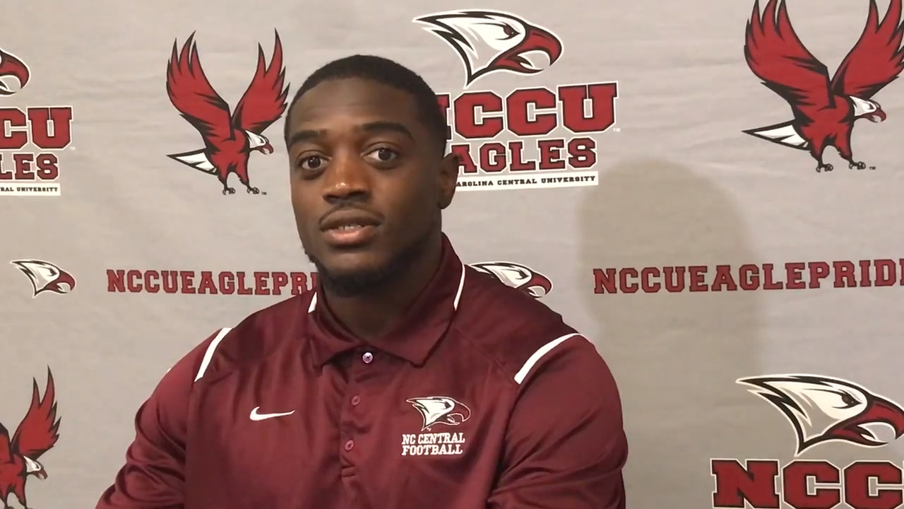 Darius Royster talks about his journey from Norfolk State to NC Central