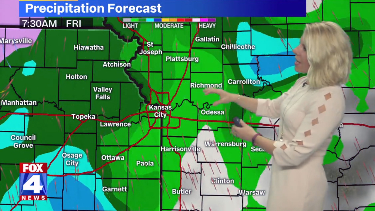 Rains return for the end of the week in Kansas City; warmer than usual ...