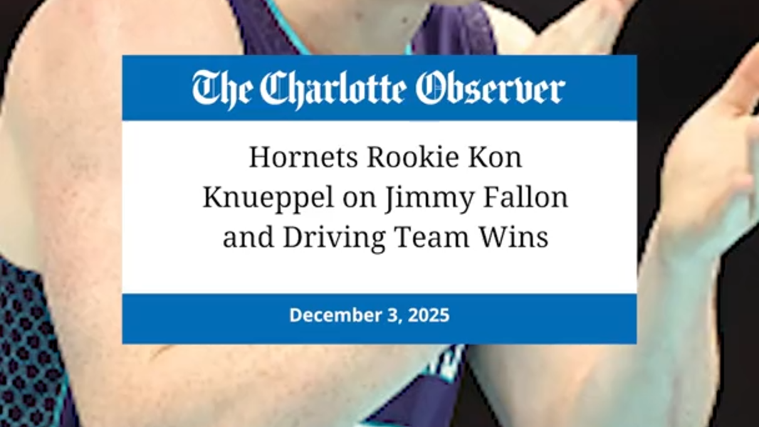 Hits just keep coming: Hornets’ Kon Knueppel injured in win over Orlando