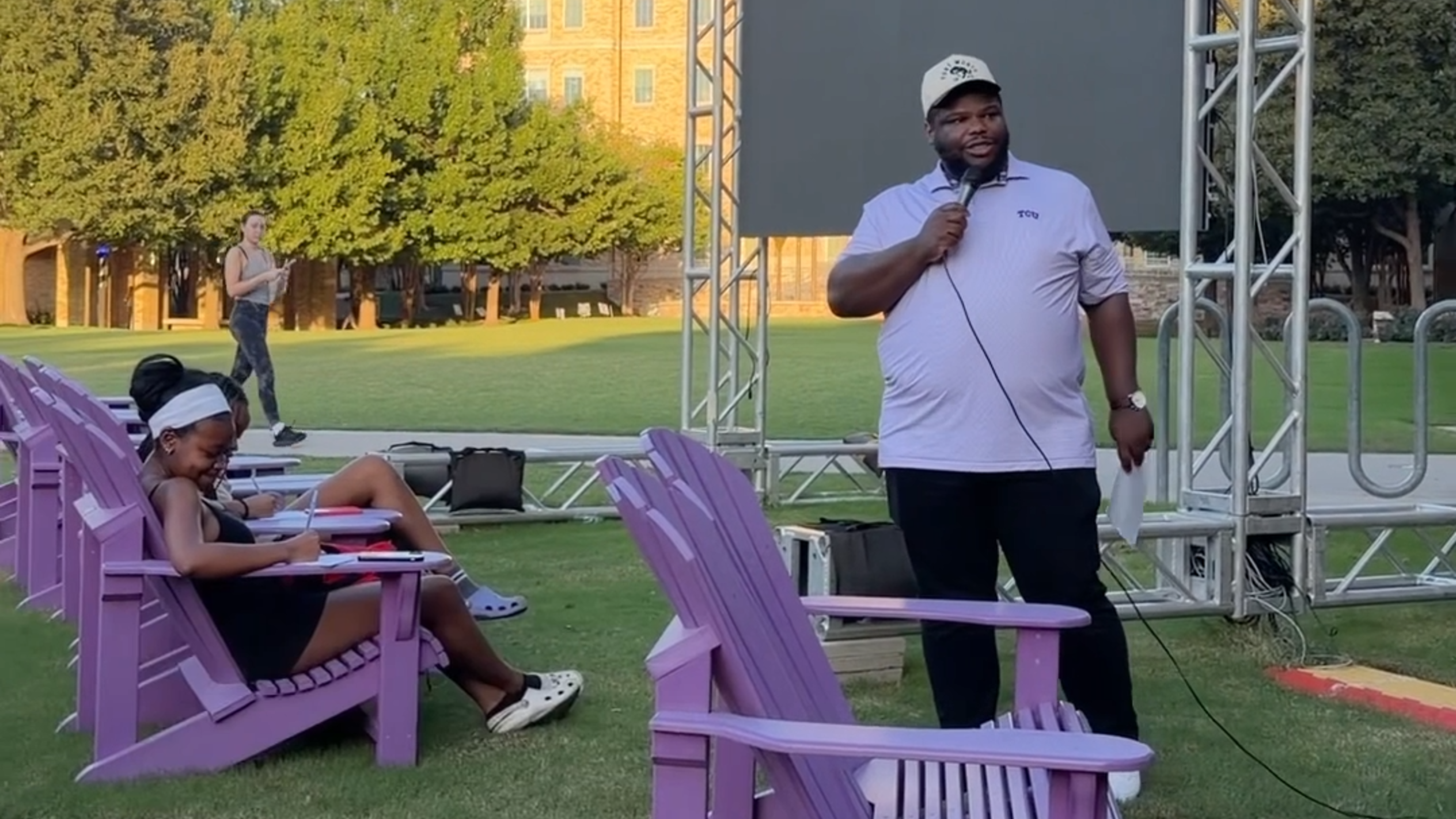 TCU hosts 'Survivor' watch party for Fort Worth contestant