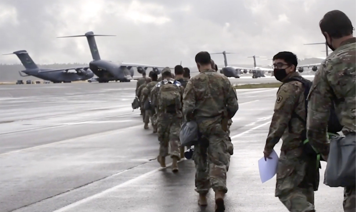 Washington National Guard provides inauguration security
