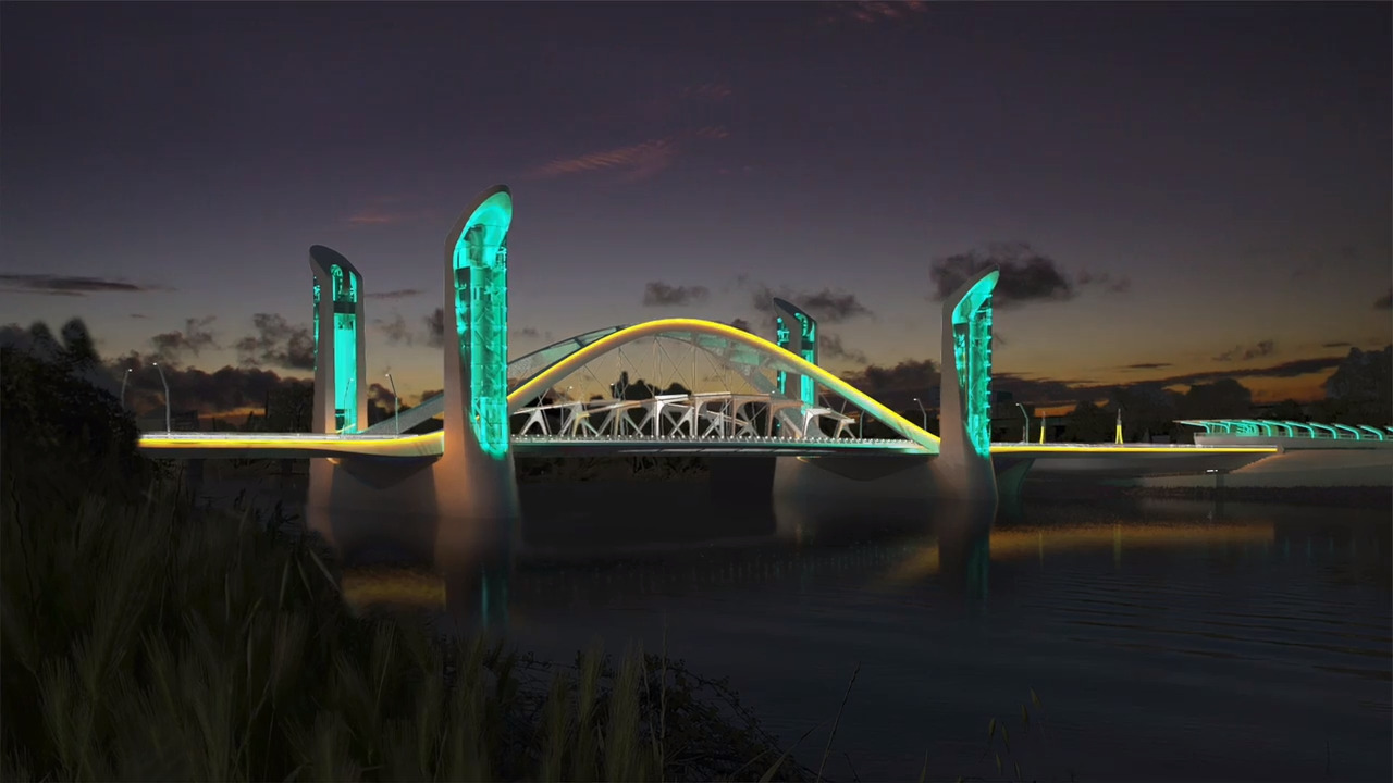 Sacramento’s planned new bridge has style ... and attitude. Check out these renderings