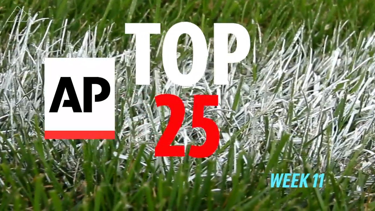 College football Top 25: Week 11