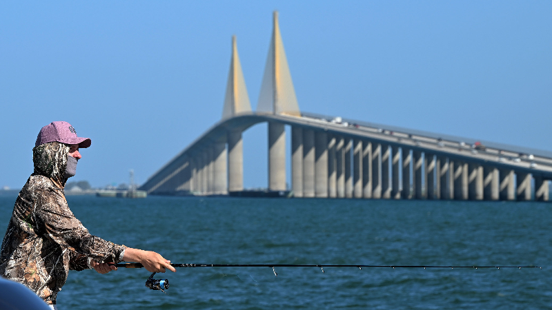 Anglers on the Sunshine Skyway Bridge Pier react to plans for new pier