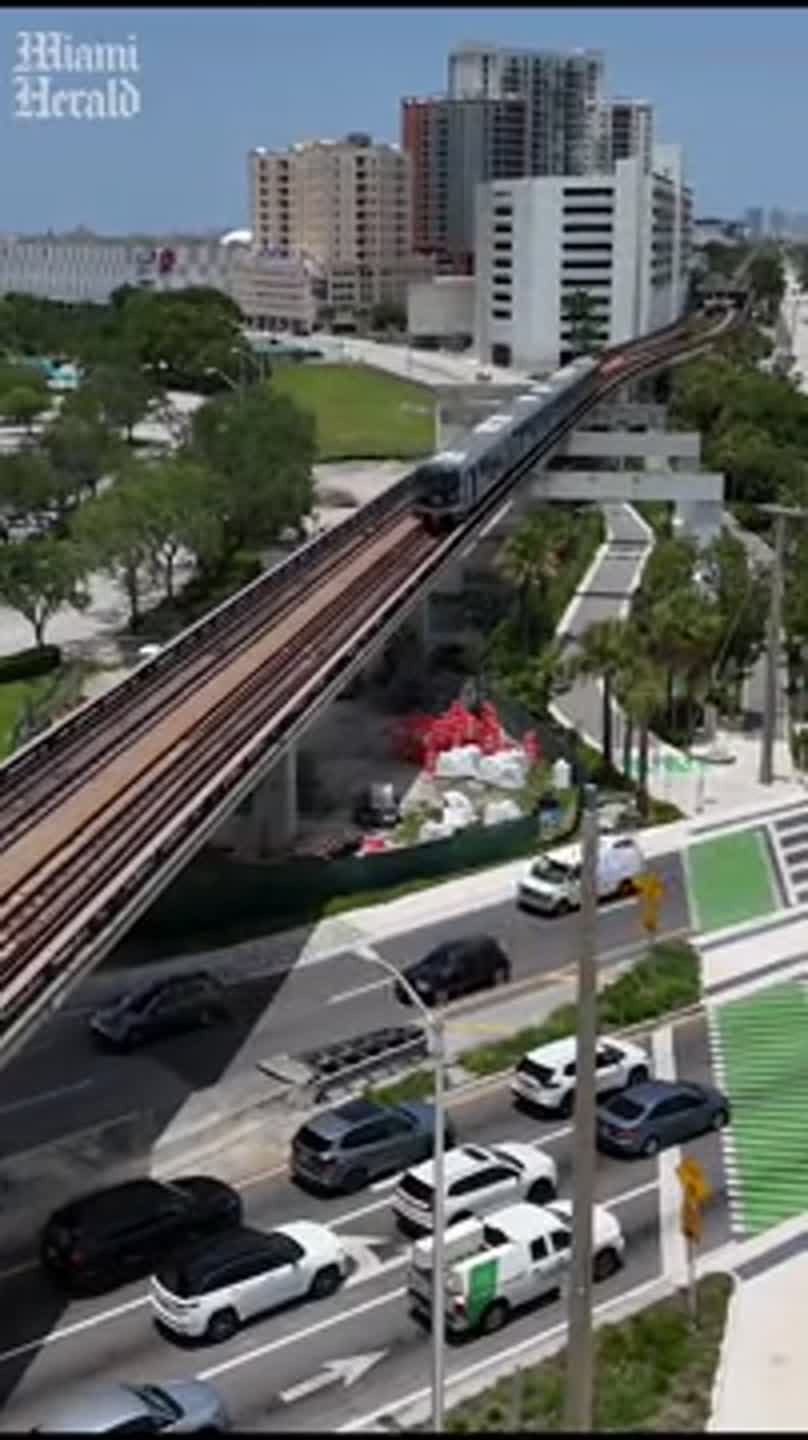 Take a look at the newly opened Underline segment from Dadeland to South Miami