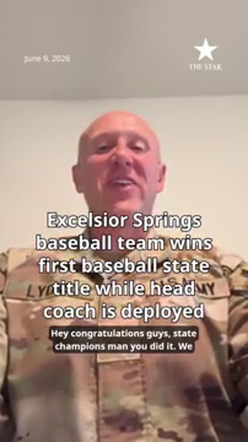 Excelsior Springs baseball team wins first baseball state title while head coach is deployed