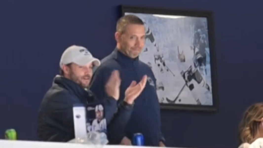 Penn State's new football coach welcomed to Hockey Valley